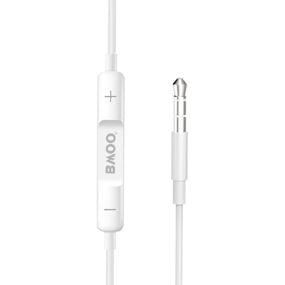 Ακουστικά Handsfree 3.5mm BWOO HF05, Λευκό