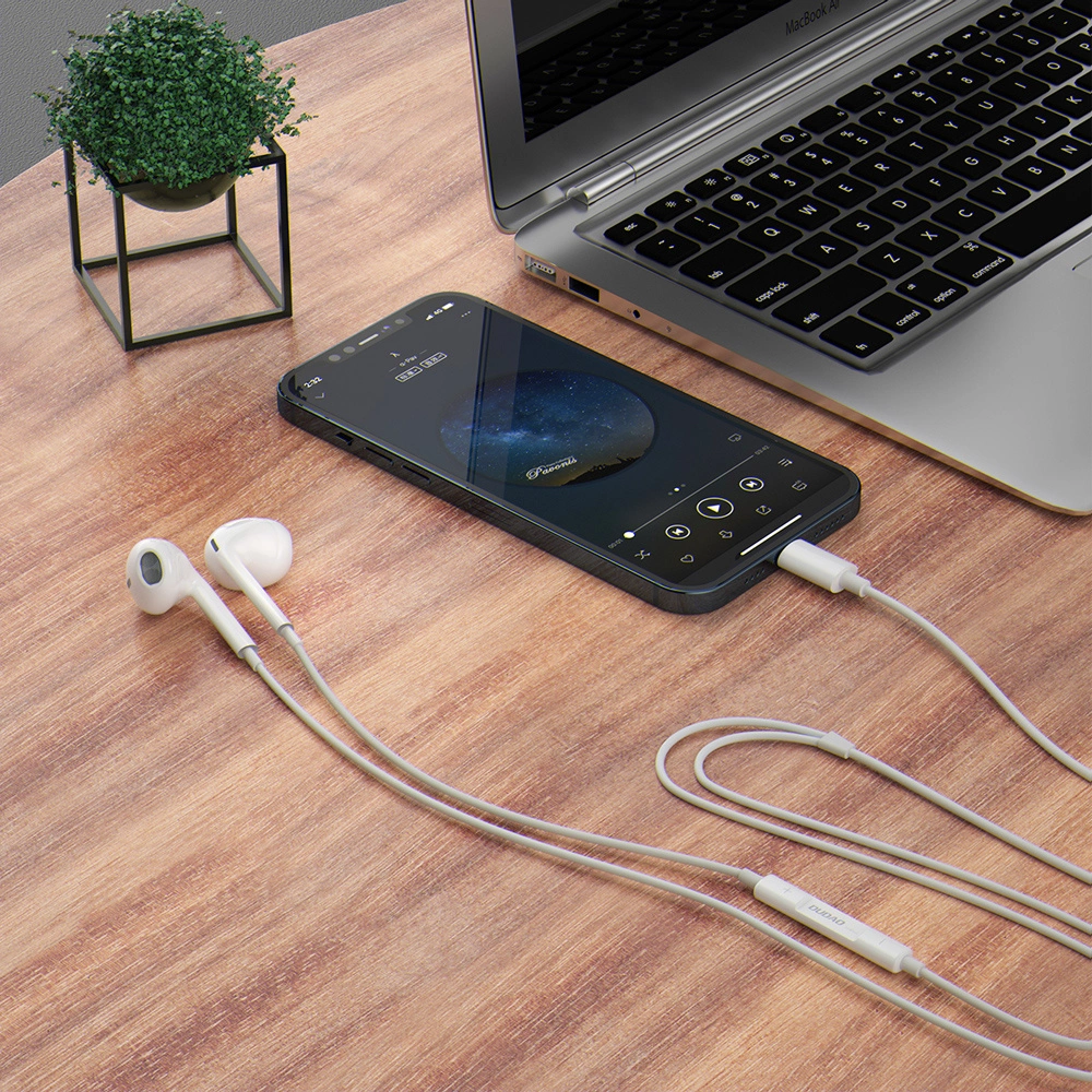 Handsfree 3.5mm Dudao X14Pro, White