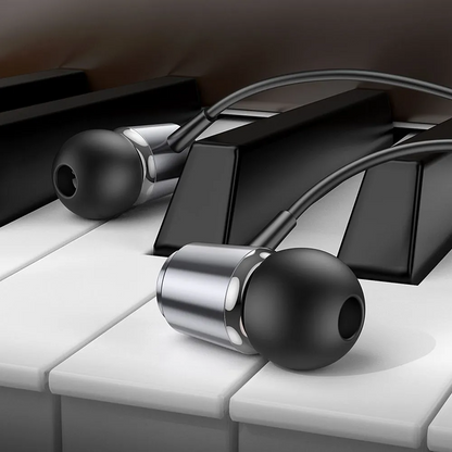 Handsfree 3.5mm HOCO M108, Γκρι