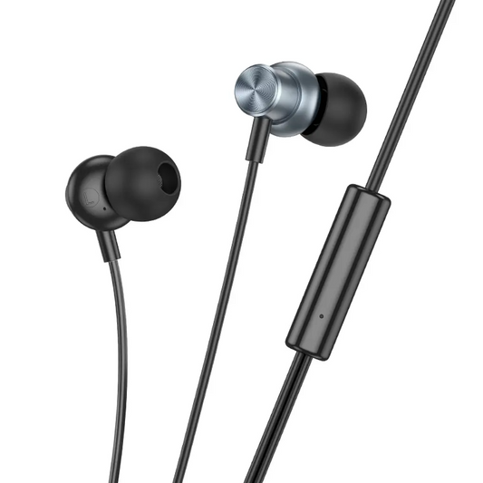 Ακουστικά Handsfree 3.5mm HOCO M110, Γκρι
