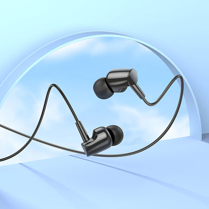 Handsfree 3.5mm HOCO M112, Μαύρο