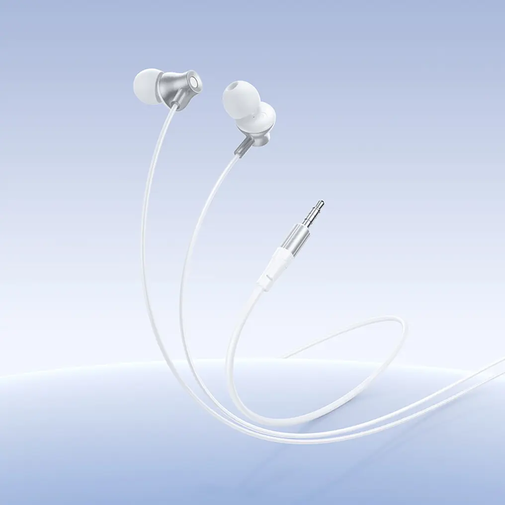 Handsfree 3.5mm HOCO M119, Silver
