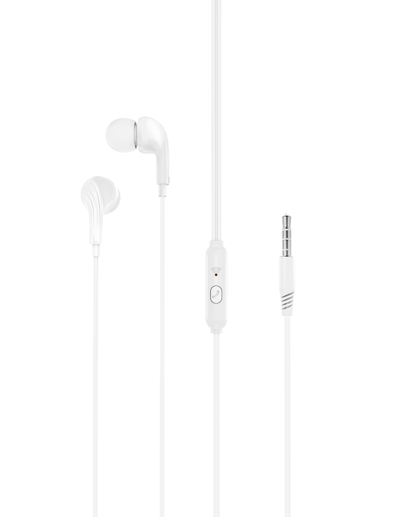 Handsfree 3.5mm XO Design EP86, Λευκό