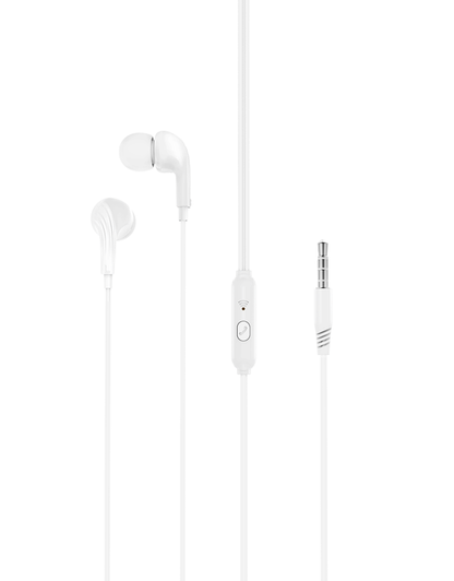 Handsfree 3.5mm XO Design EP86, Λευκό