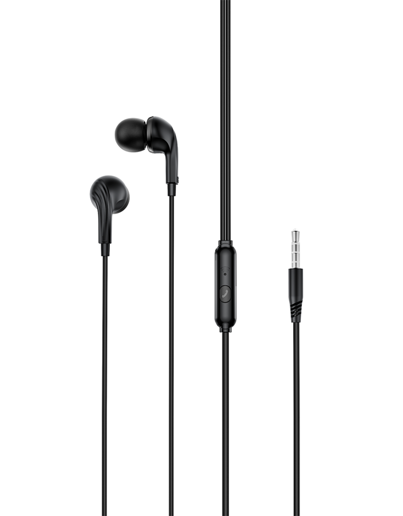 Handsfree 3.5mm XO Design EP86, Μαύρο