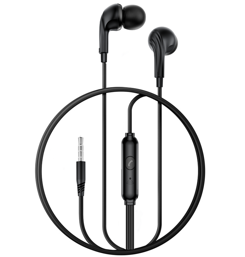 Handsfree 3.5mm XO Design EP86, Μαύρο