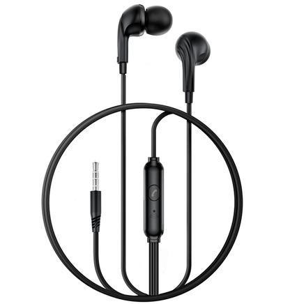 Handsfree 3.5mm XO Design EP86, Μαύρο