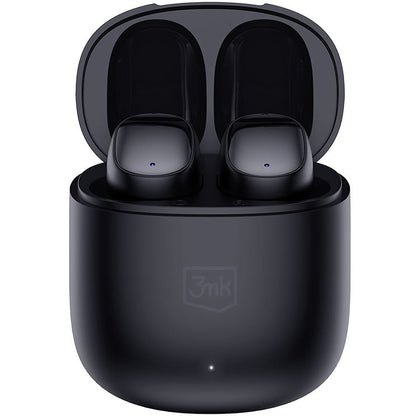 Handsfree Bluetooth 3MK FlowBuds, TWS, Μαύρο