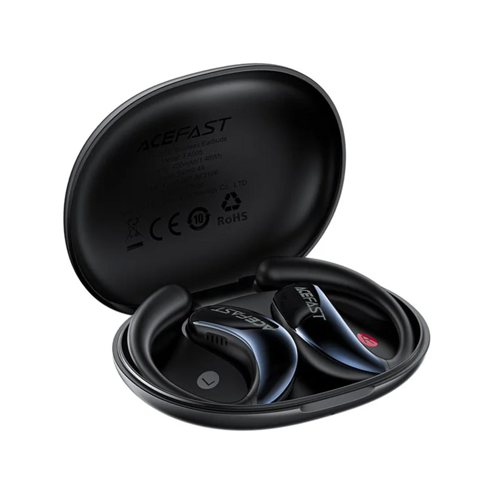 Handsfree Bluetooth Acefast Acefit SE, TWS, Μαύρο