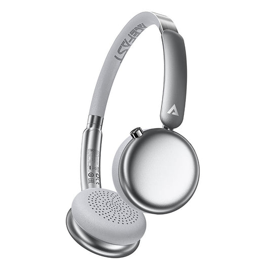 Handsfree Bluetooth Acefast H8, A2DP, ANC, Ασημί