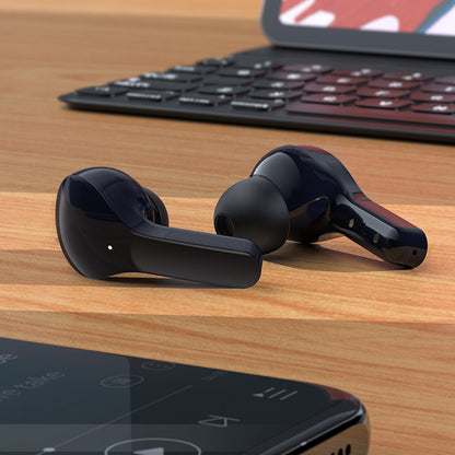 Handsfree Bluetooth Acefast T6, TWS, Μπλε Ναυτικό