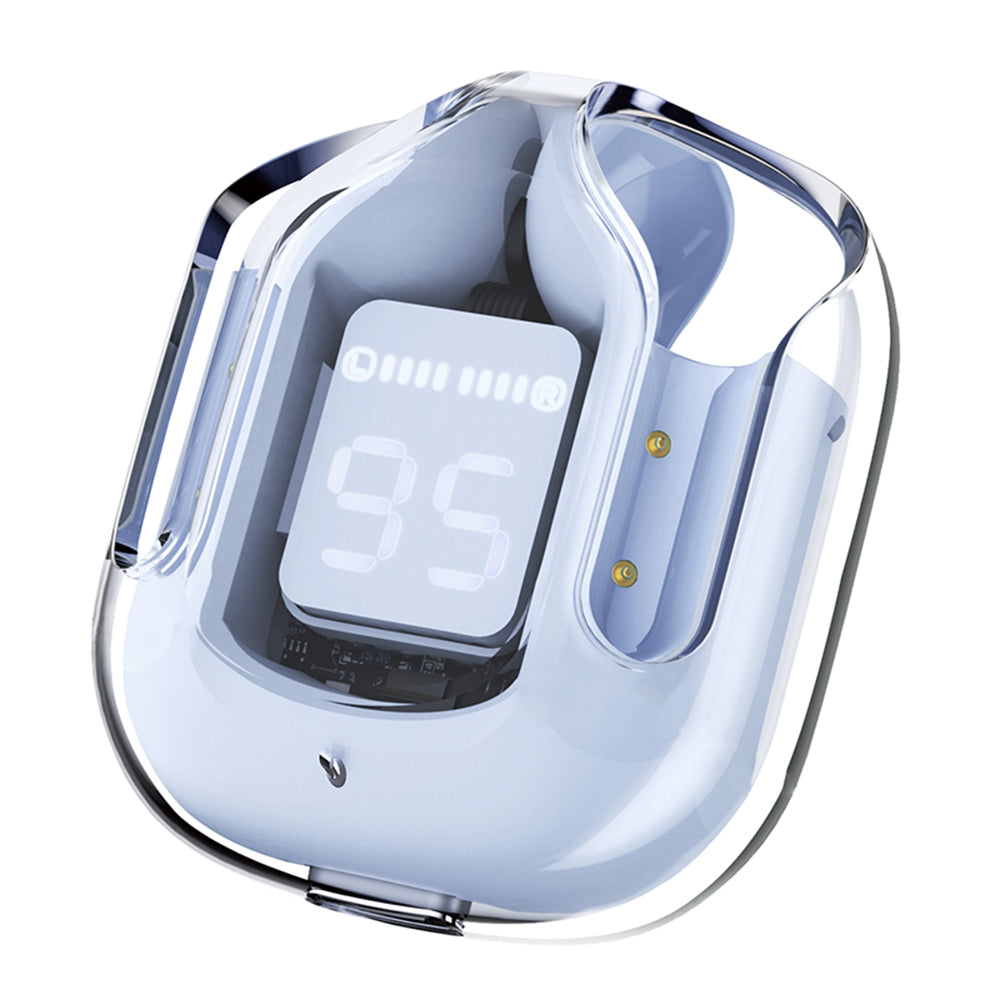Handsfree Bluetooth Acefast T6, TWS, Μπλε
