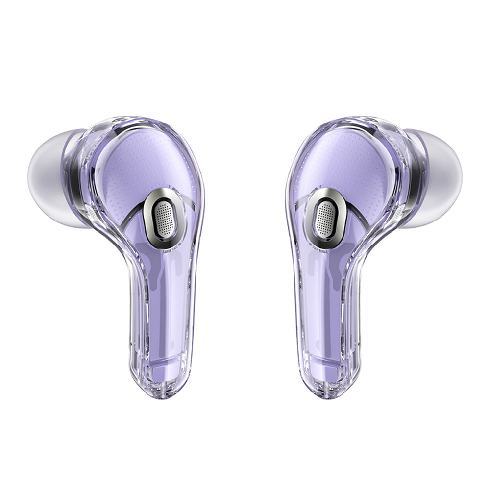 Handsfree Bluetooth Acefast T8, TWS, Μωβ