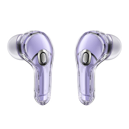 Handsfree Bluetooth Acefast T8, TWS, Μωβ