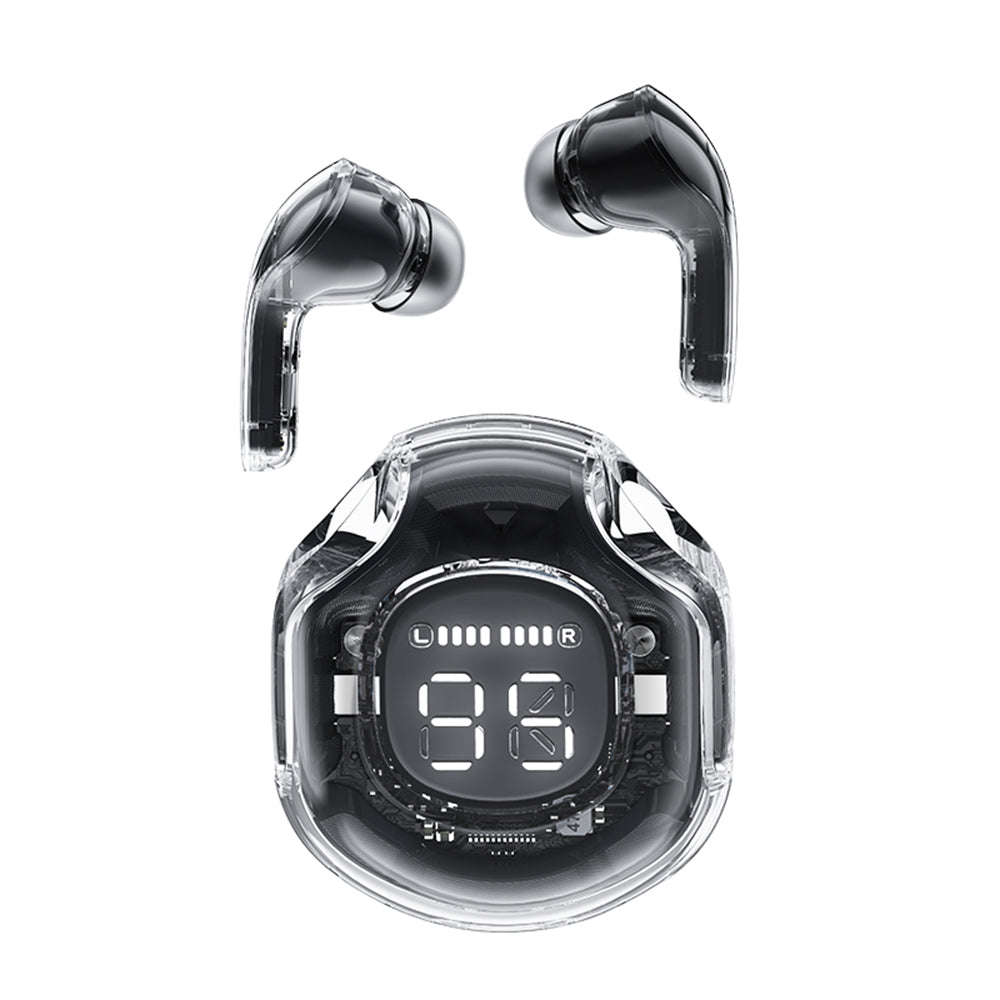 Handsfree Bluetooth Acefast T8, TWS, Μαύρο