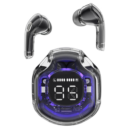 Handsfree Bluetooth Acefast T8, TWS, Μαύρο