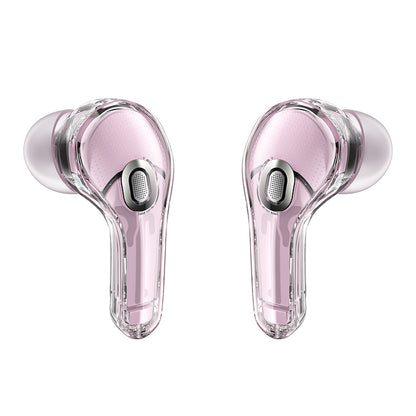 Handsfree Bluetooth Acefast T8, TWS, Ροζ
