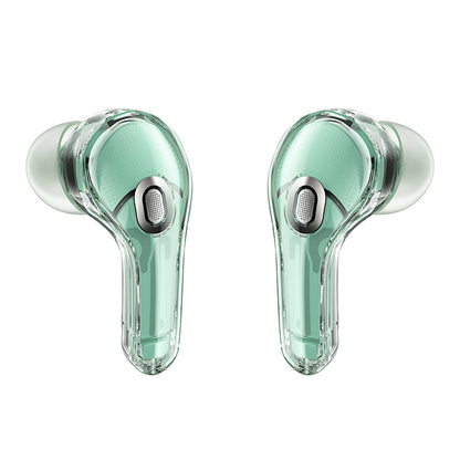 Handsfree Bluetooth Acefast T8, TWS, Πράσινο