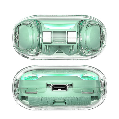 Handsfree Bluetooth Acefast T8, TWS, Πράσινο