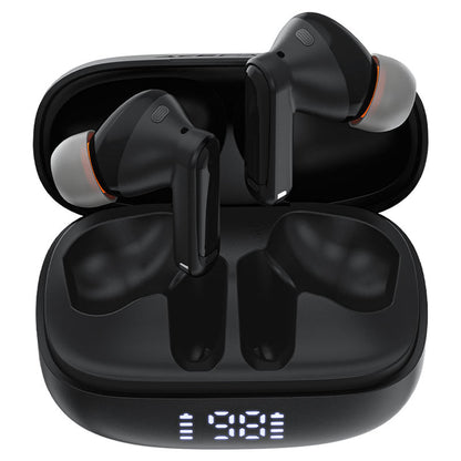 Handsfree Bluetooth Acefast W1, TWS, Μαύρο