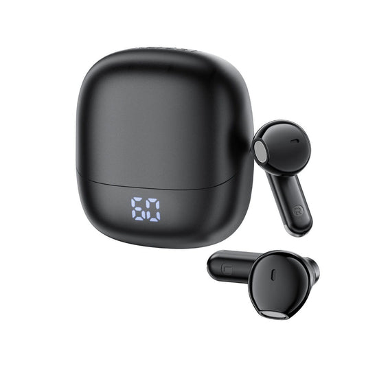 Handsfree Bluetooth Acefast W2, TWS, Μαύρο