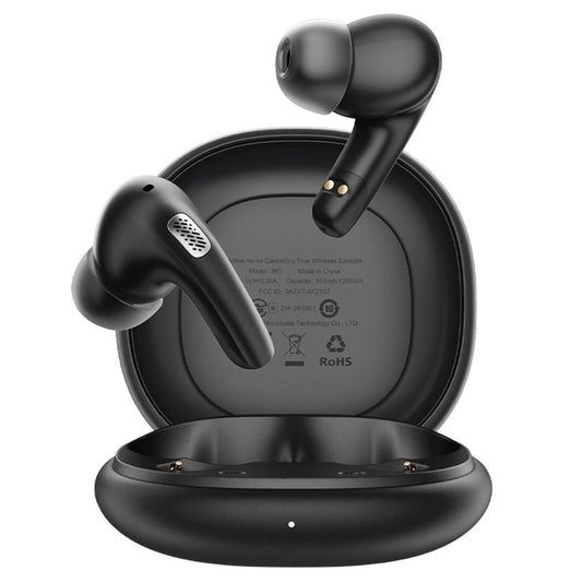 Handsfree Bluetooth Acefast W3, TWS, ANC, Μαύρο