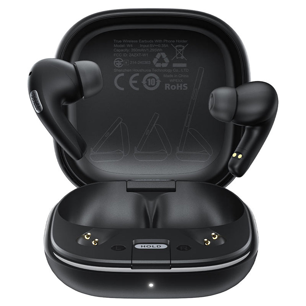 Handsfree Bluetooth Acefast W4, TWS, Μαύρο