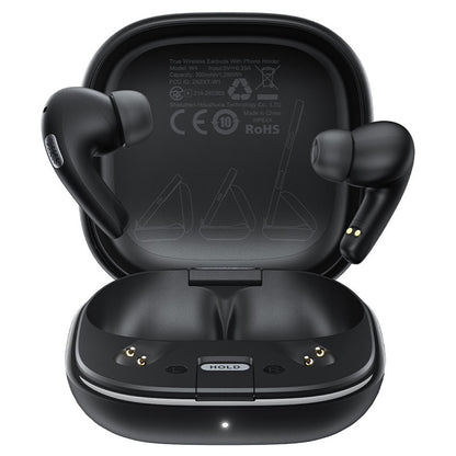 Handsfree Bluetooth Acefast W4, TWS, Μαύρο