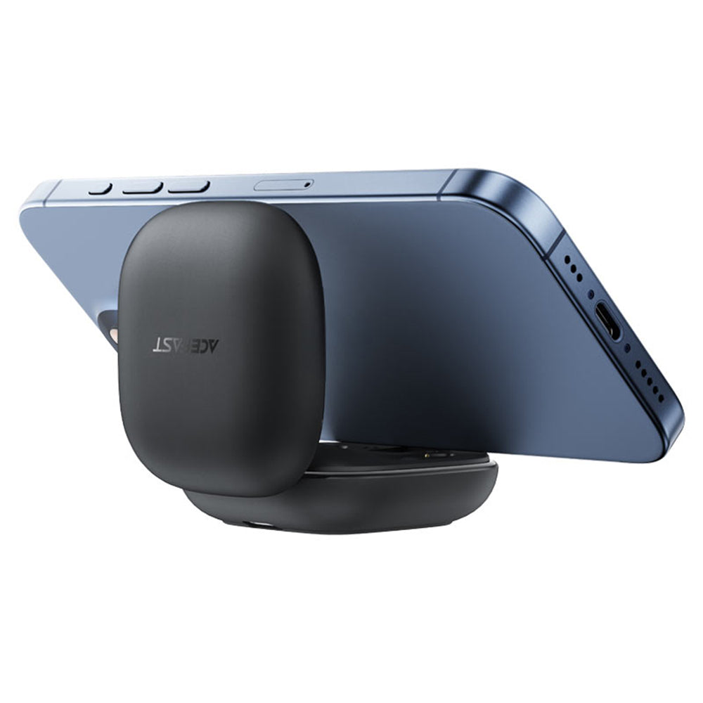 Handsfree Bluetooth Acefast W4, TWS, Μαύρο