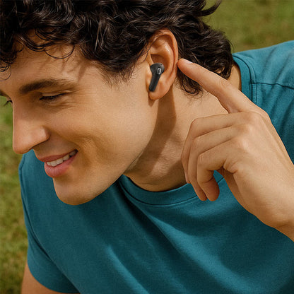 Handsfree Bluetooth Acefast W4, TWS, Μαύρο