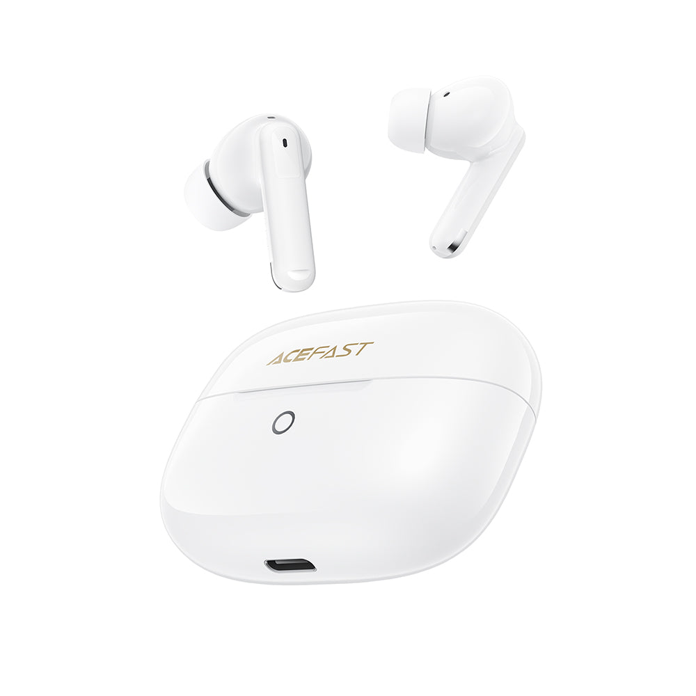 Handsfree Bluetooth Acefast W7, TWS, Μαύρο