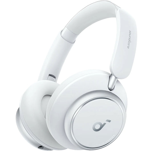Bluetooth Handsfree Anker SoundCore Space Q45, πολλαπλών σημείων, A2DP, ANC, λευκό A3040G21