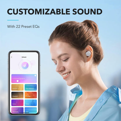 Handsfree Bluetooth Anker SoundCore A25i, TWS, Λευκό A3948G21