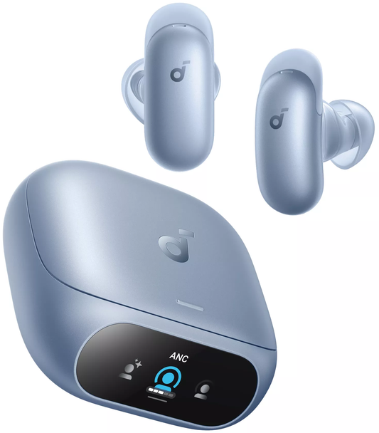 Handsfree Bluetooth Anker SoundCore Liberty 5 Pro, TWS, ANC, MultiPoint, Μπλε D1203G31