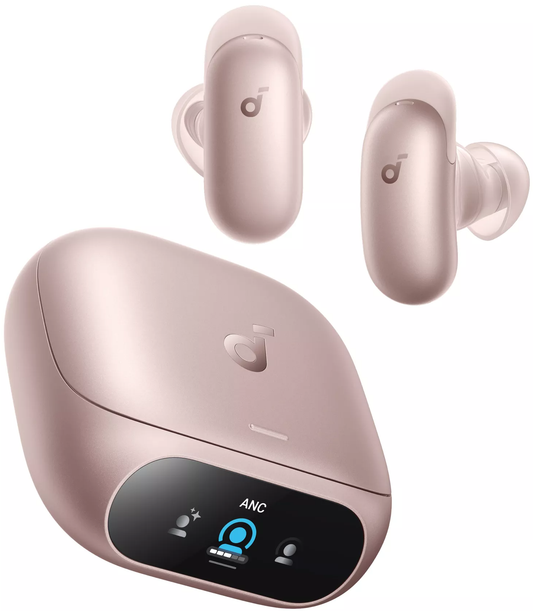 Handsfree Bluetooth Anker SoundCore Liberty 5 Pro, TWS, ANC, MultiPoint, Ροζ D1203G51