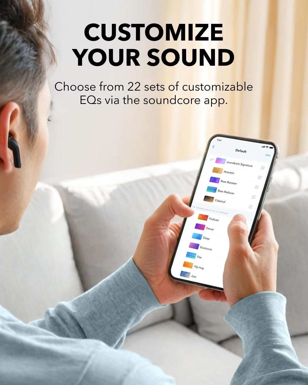 Handsfree Bluetooth Anker SoundCore K20i, TWS, Μαύρο A3994G11