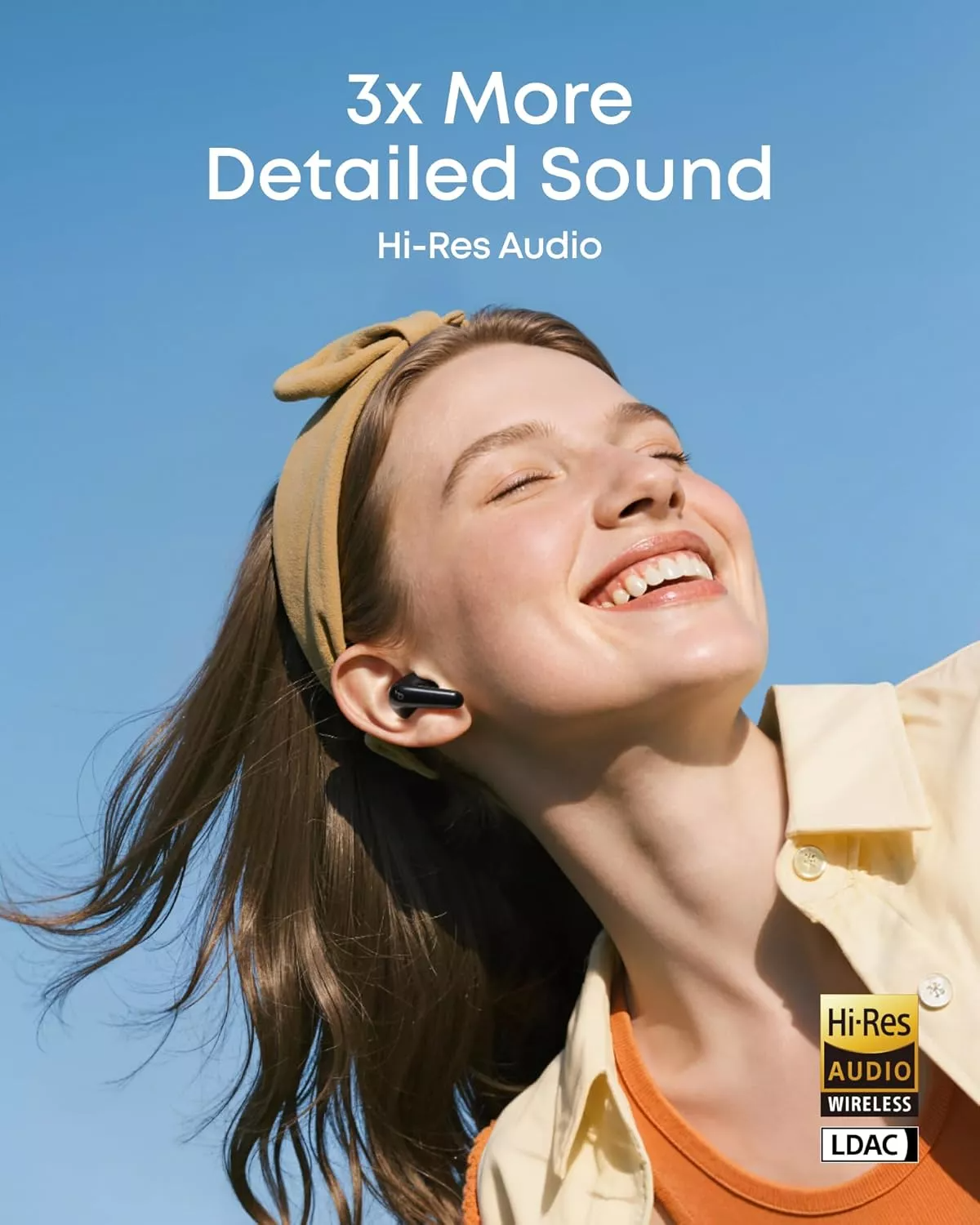 Handsfree Bluetooth Anker Soundcore R60i, TWS, ANC, Black D1202G11