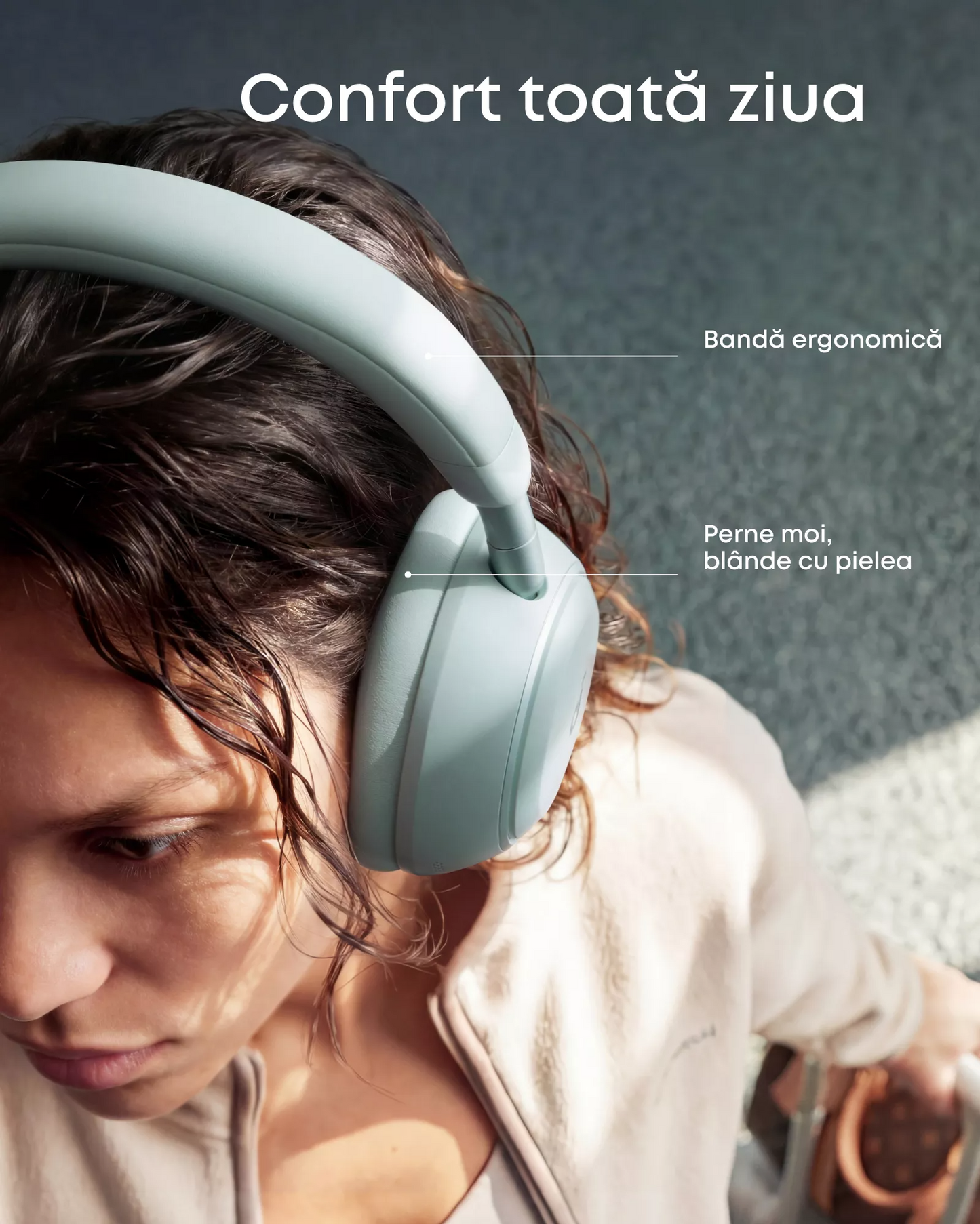 Handsfree Bluetooth Anker SoundCore Space 2, A2DP, ANC, Green D1402G61