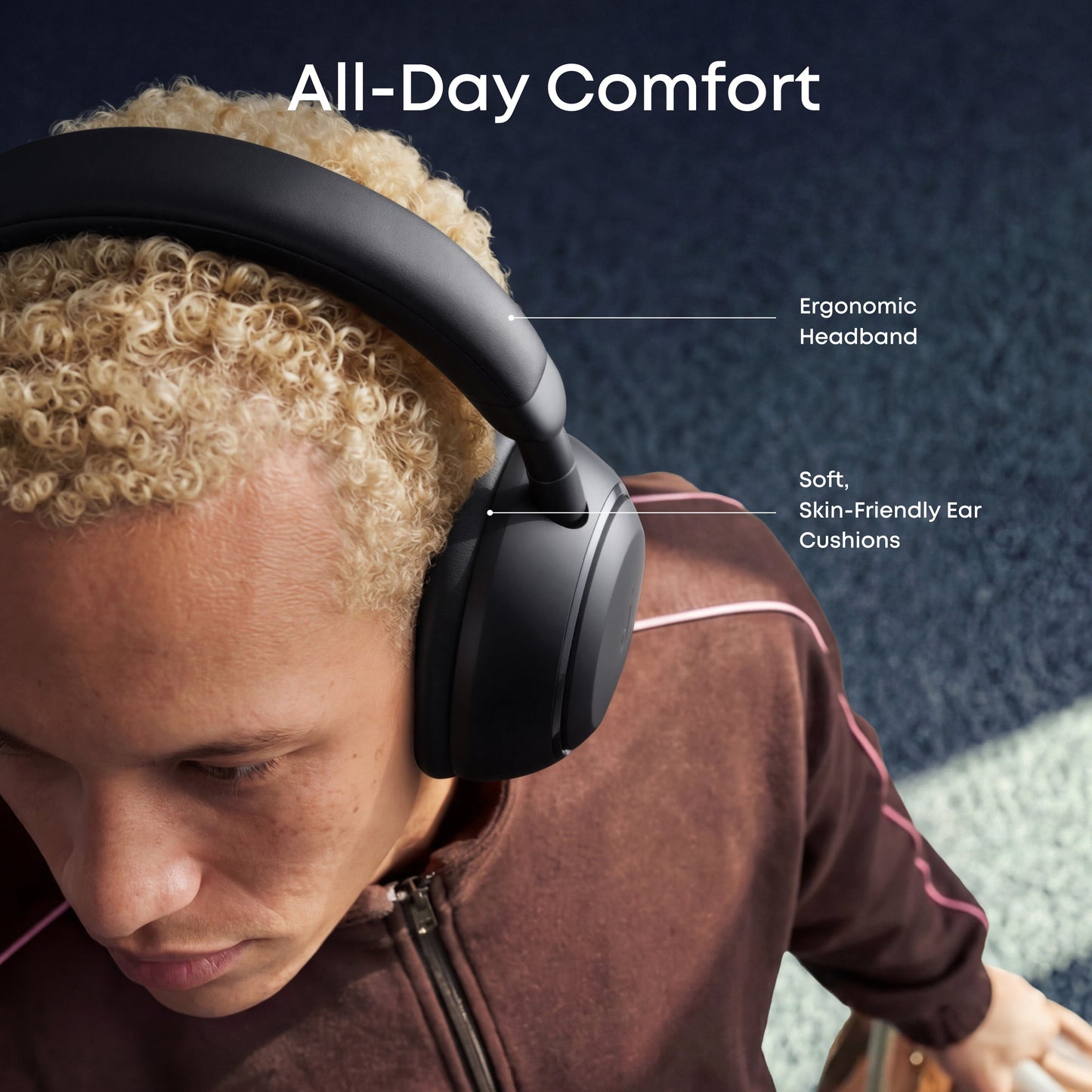 Handsfree Bluetooth Anker SoundCore Space 2, A2DP, ANC, Black D1402G11