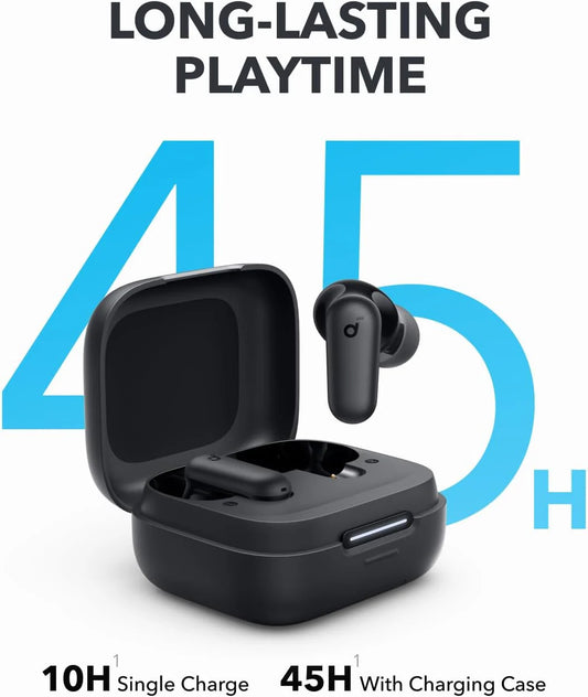 Handsfree Bluetooth Anker SoundCore P30i, TWS, ANC, Μαύρο A3959Z11