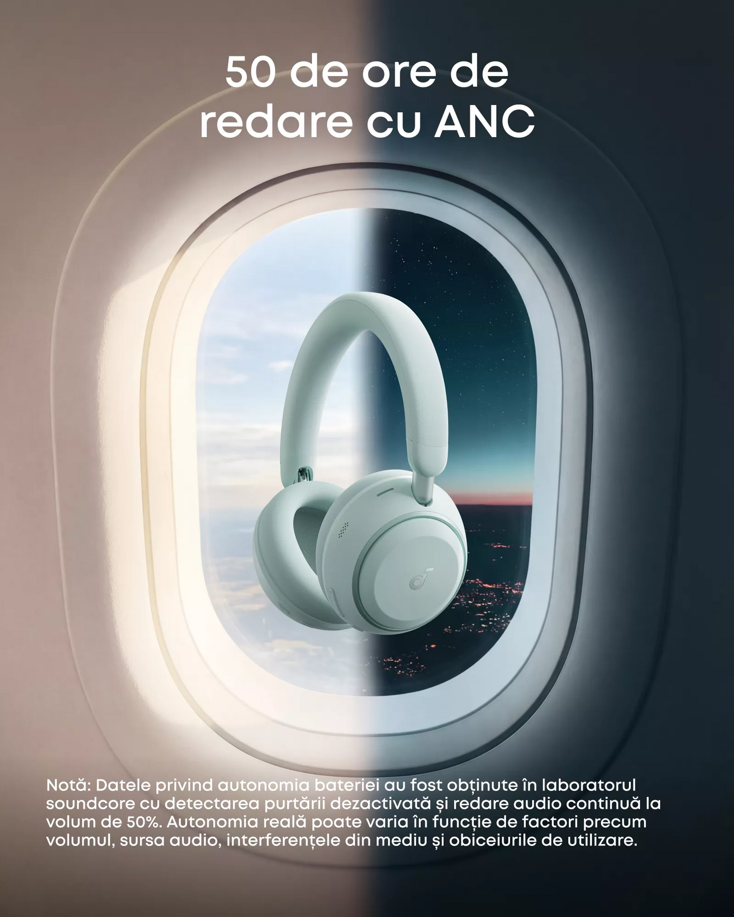 Handsfree Bluetooth Anker SoundCore Space 2, A2DP, ANC, Green D1402G61