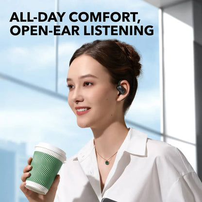 Handsfree Bluetooth Anker SoundCore AeroFit 2, TWS, Μαύρο A3874G11