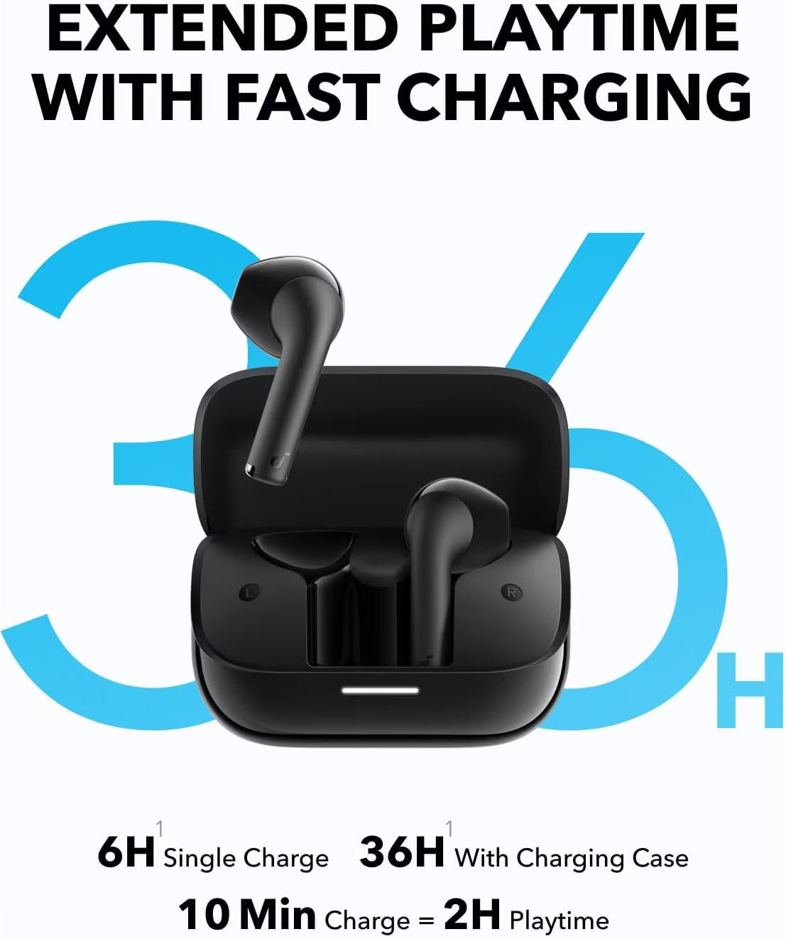 Handsfree Bluetooth Anker SoundCore K20i, TWS, Μαύρο A3994G11