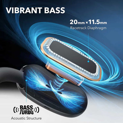 Handsfree Bluetooth Anker SoundCore AeroFit 2, TWS, Μπλε A3874G31