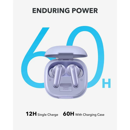 Handsfree Bluetooth Anker SoundCore P40i, TWS, ANC, Μωβ A3955GQ1