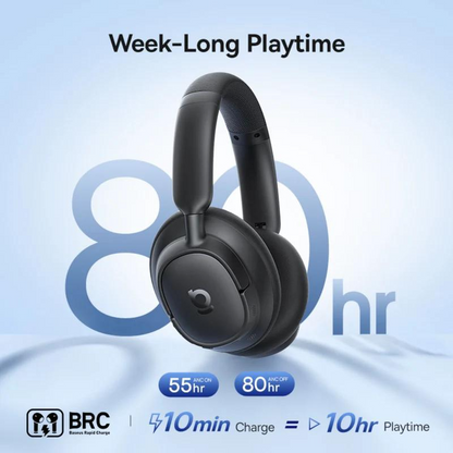 Handsfree Bluetooth Baseus Bass BH1 NC, MultiPoint, A2DP, ANC, Μαύρο A0203703