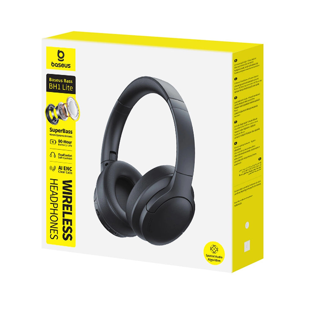 Handsfree Bluetooth Baseus BH1 Lite, A2DP, Μαύρο A0203C00