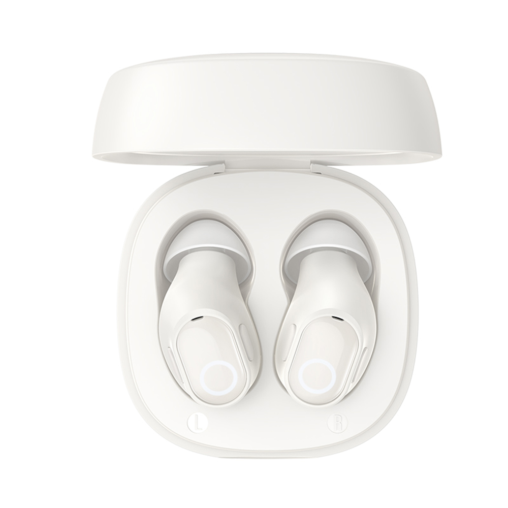 Handsfree Bluetooth Baseus Bowie WM02, TWS, Λευκό, Επανασφραγισμένο NGTW370202