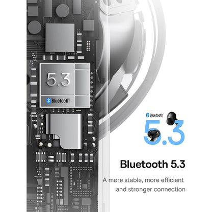Handsfree Bluetooth Baseus Bowie E20, TWS, Μαύρο A00069700113-00