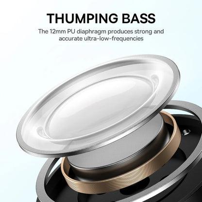 Handsfree Bluetooth Baseus Bowie E19, TWS, Μαύρο A00069600113-00